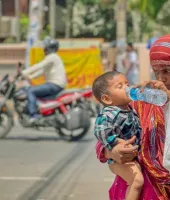 भारत जलवायु परिवर्तन के प्रभावों की पूरी श्रृंखला का सामना कर रहा